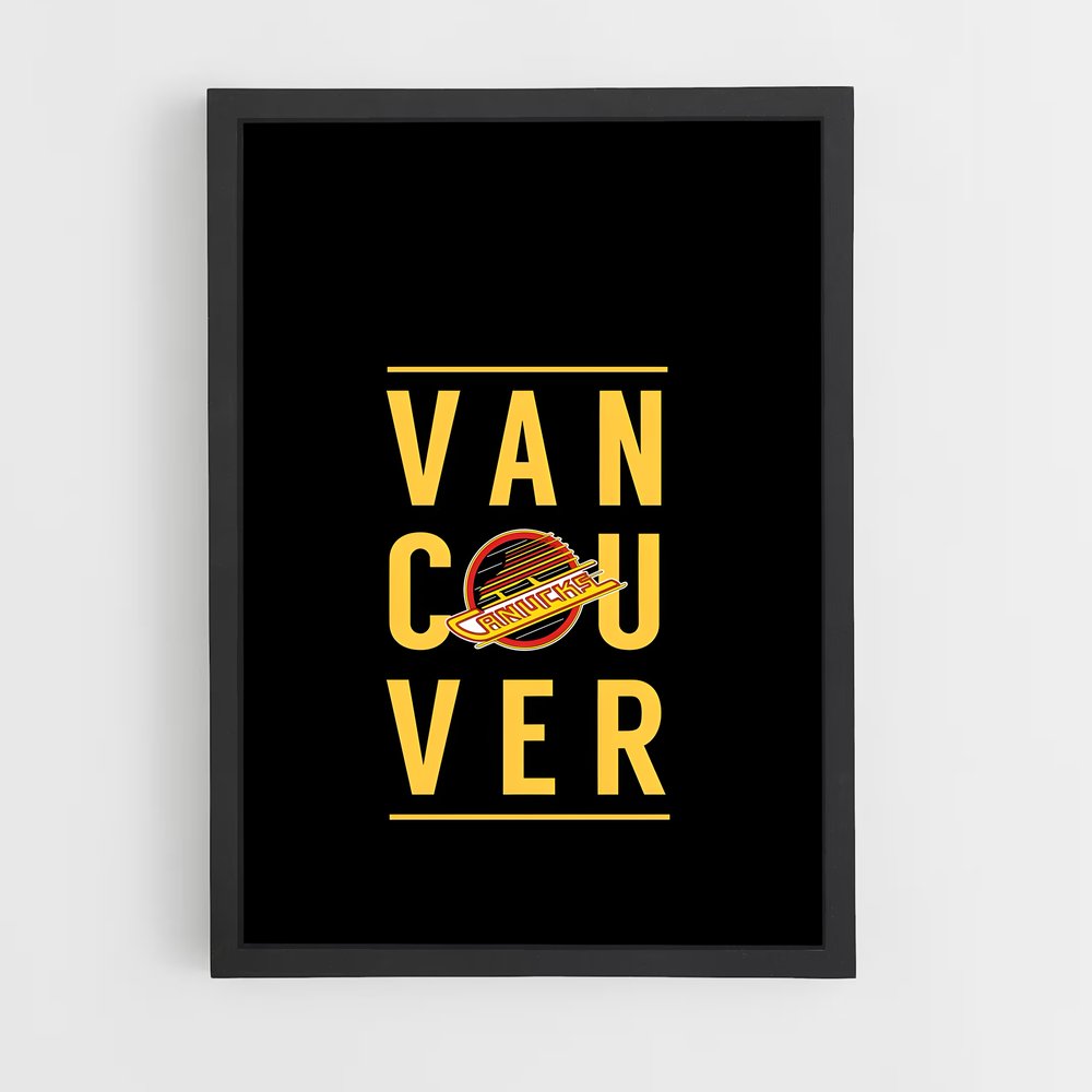 Poster Le Goût de Vancouver – affiche Hockey sur glace (vue 2)